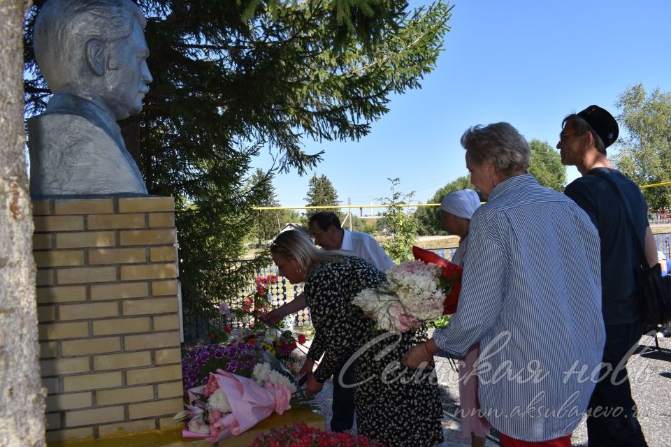 В Аксубаевском районе отметили юбилей Газиза Кашапова