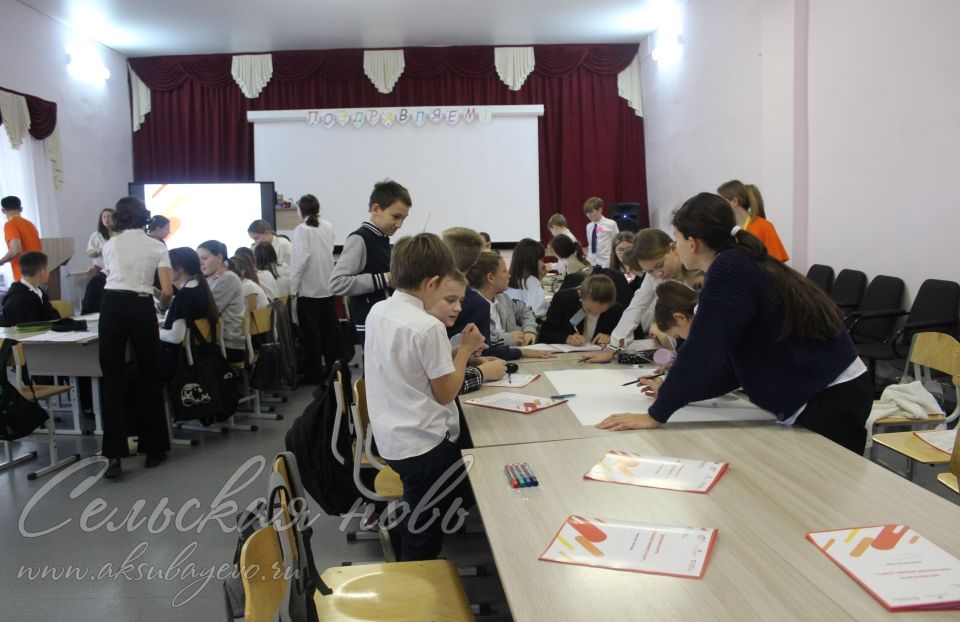 В школе Аксубаевского района растят предпринимателей