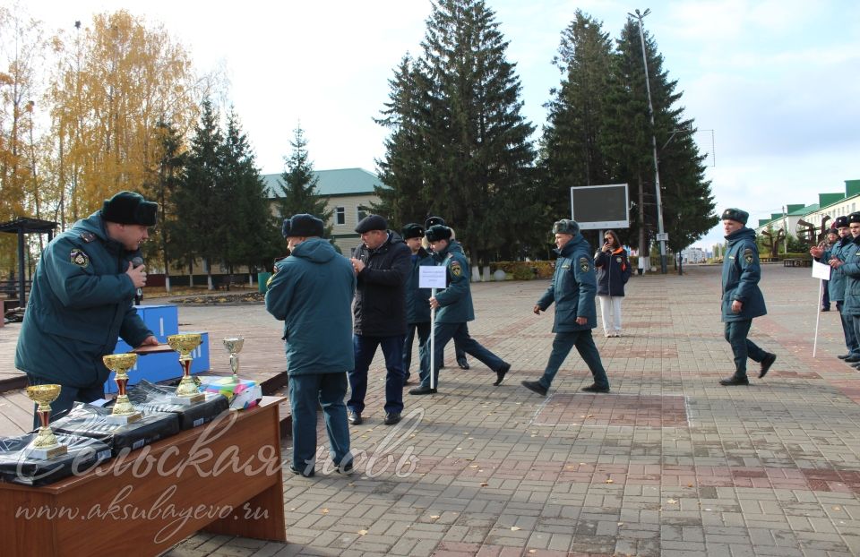 Аксубайда Федераль янгынга каршы хезмәтенең Татарстан Республикасы буенча 2023 елгы территориаль бүлекчәләре арасында күп төрле функциональ янгын сүндерү ярышларының йомгаклау этабы узды