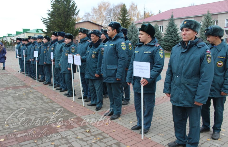 Аксубайда Федераль янгынга каршы хезмәтенең Татарстан Республикасы буенча 2023 елгы территориаль бүлекчәләре арасында күп төрле функциональ янгын сүндерү ярышларының йомгаклау этабы узды