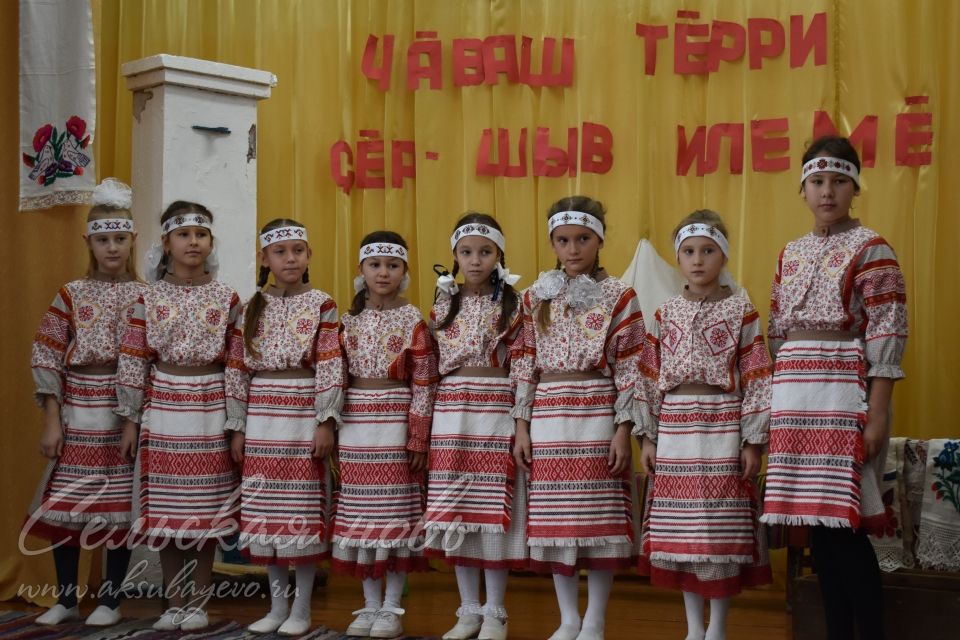 В районе состоялось мероприятие, посвященное Дню чувашской вышивки