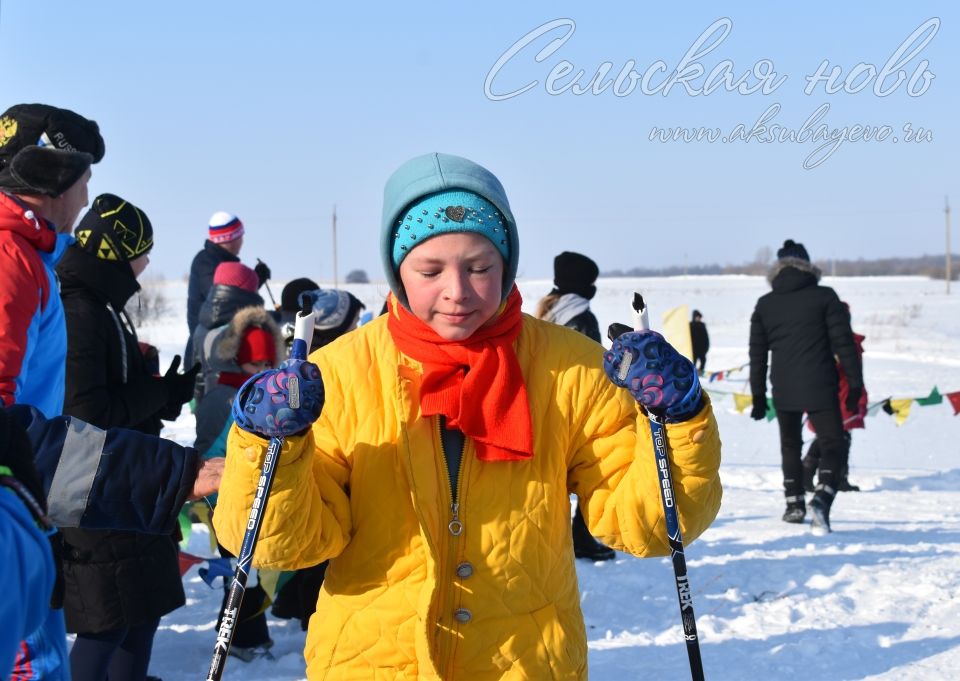 «Лыжня Маркина» собрала около 100 спортсменов Аксубаевского района