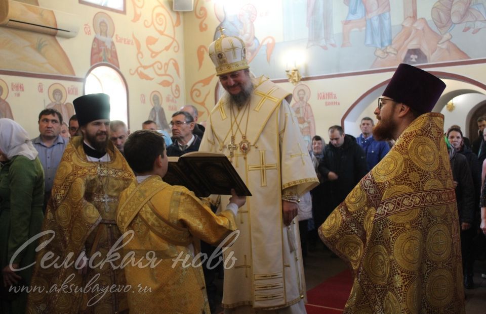 Храм Преподобного Феодосия Тотемского в Аксубаеве отметил 30-летие со дня освящения