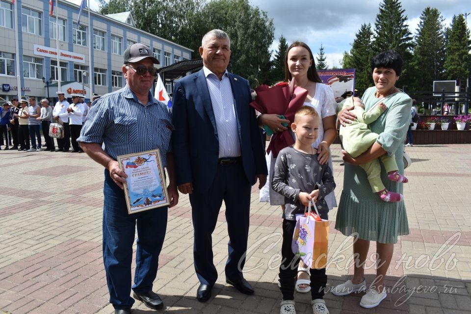 Сегодня в Аксубаеве прошел День ВМФ