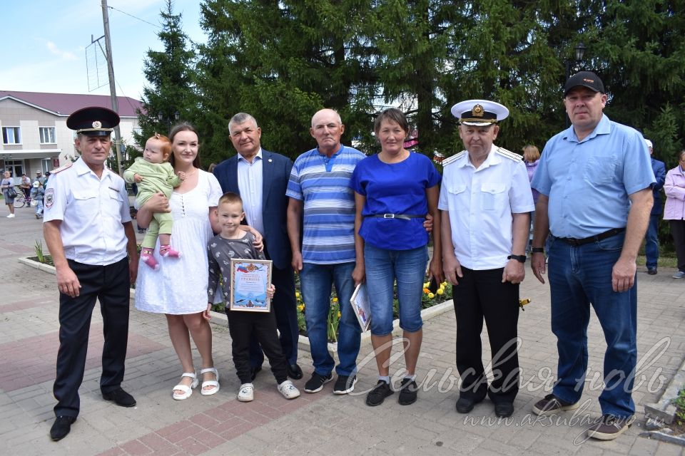 Сегодня в Аксубаеве прошел День ВМФ