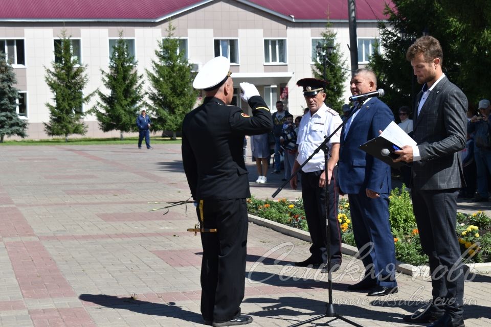 Сегодня в Аксубаеве прошел День ВМФ