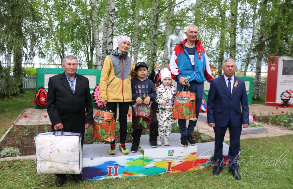 Аксубай районында кросс һәм велоузыш 140 катнашучыны җыйды