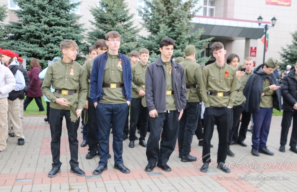Аксубай Бөек Җиңү көнен бәйрәм итте