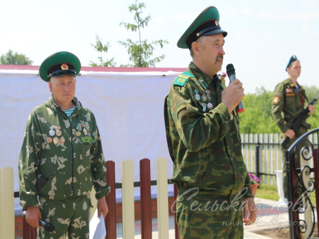 Киса авылында махсус хәрби операция геройларына истәлек такталары ачтылар