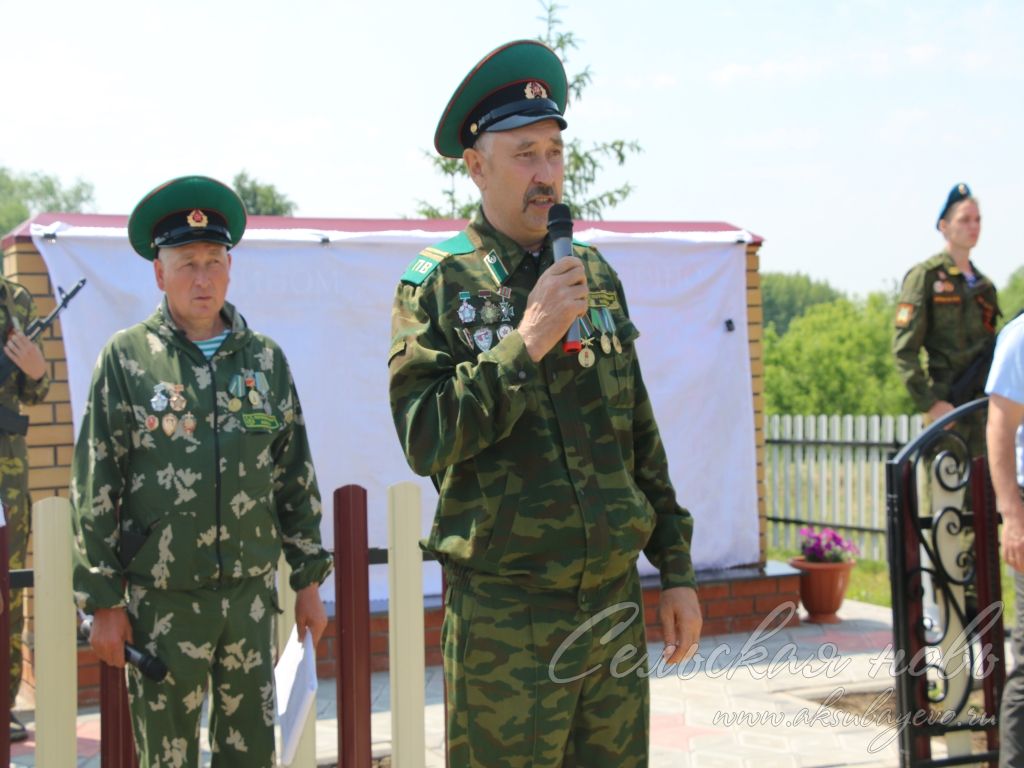 Киса авылында махсус хәрби операция геройларына истәлек такталары ачтылар