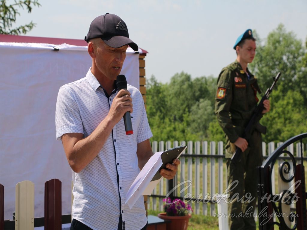 Киса авылында махсус хәрби операция геройларына истәлек такталары ачтылар