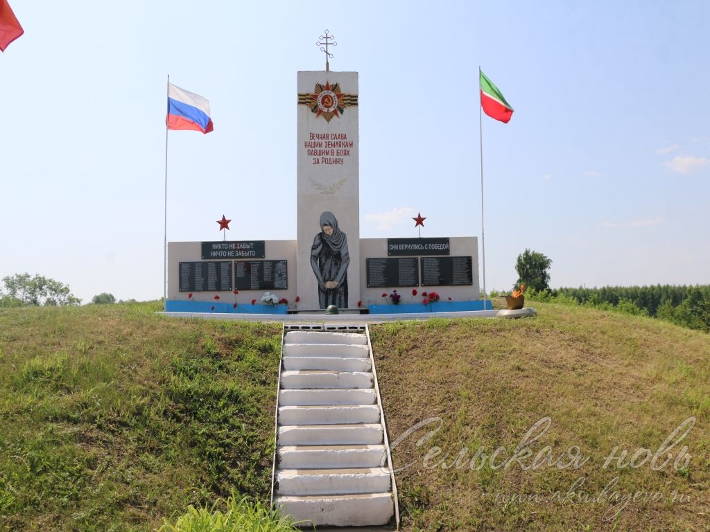 Киса авылында махсус хәрби операция геройларына истәлек такталары ачтылар