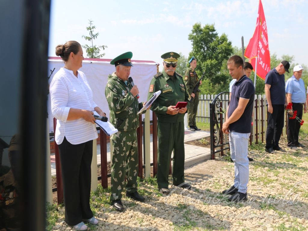 Киса авылында махсус хәрби операция геройларына истәлек такталары ачтылар