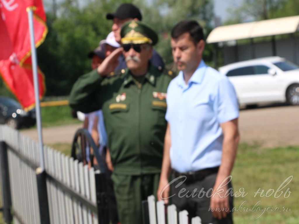 Киса авылында махсус хәрби операция геройларына истәлек такталары ачтылар