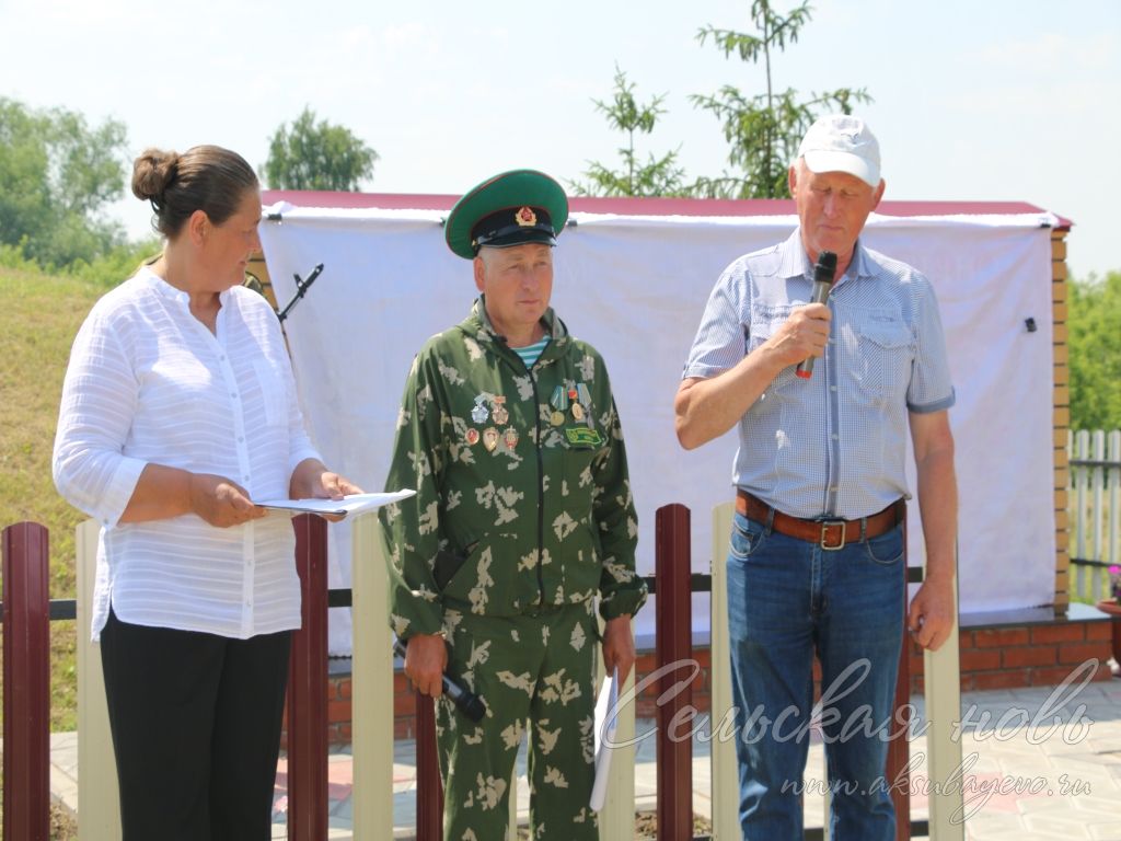 Киса авылында махсус хәрби операция геройларына истәлек такталары ачтылар
