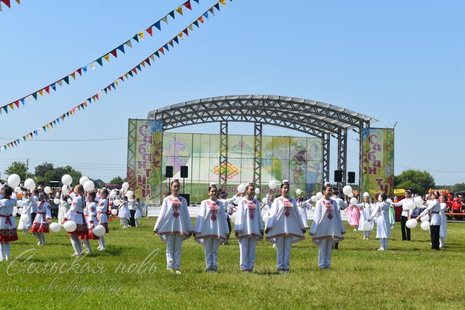 Аксубайда 2025 ел Сабан туе: якты халык традицияләре