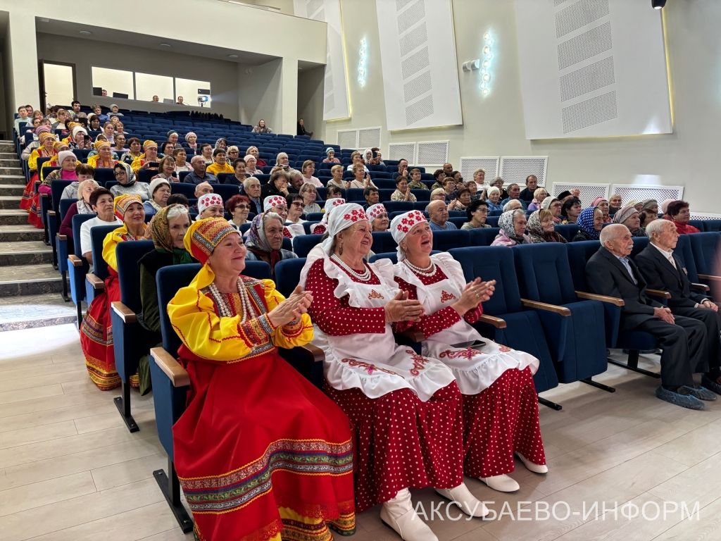 В Аксубаеве чествовали старшее поколение и волонтеров