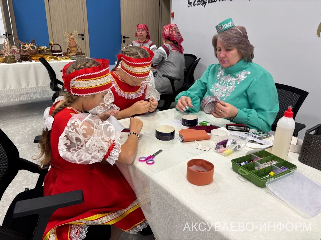 В Акубаевском районе нити традиций развиваются с помощью современных технологий