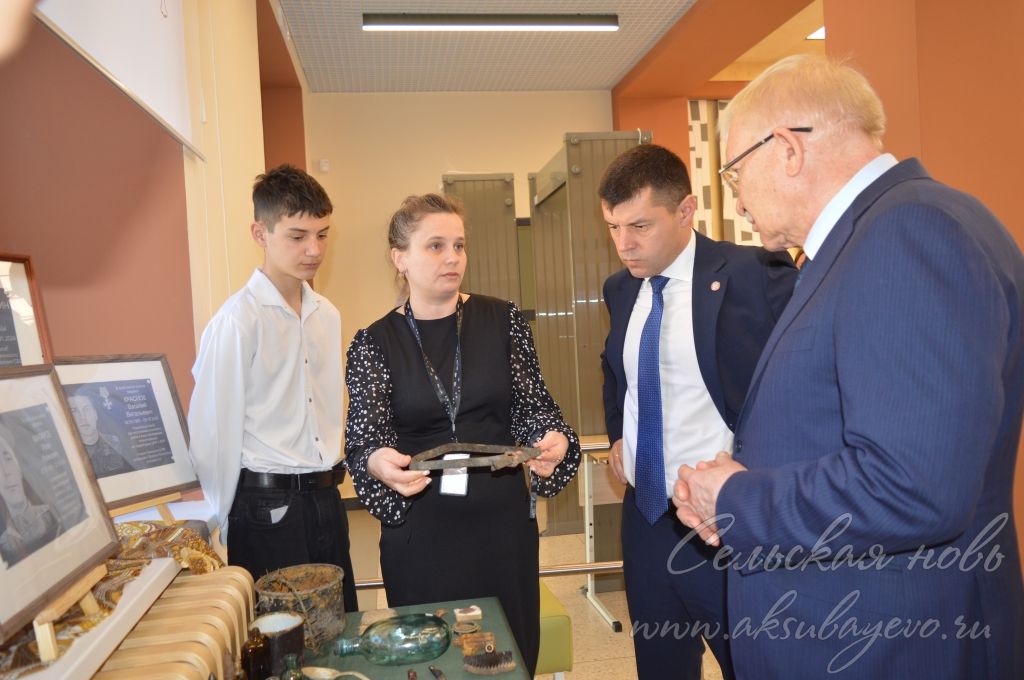 Аксубай районында Дәүләт Думасы депутаты Олег Морозов булды