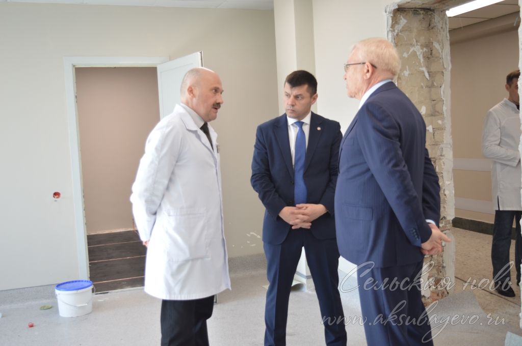 Аксубай районында Дәүләт Думасы депутаты Олег Морозов булды