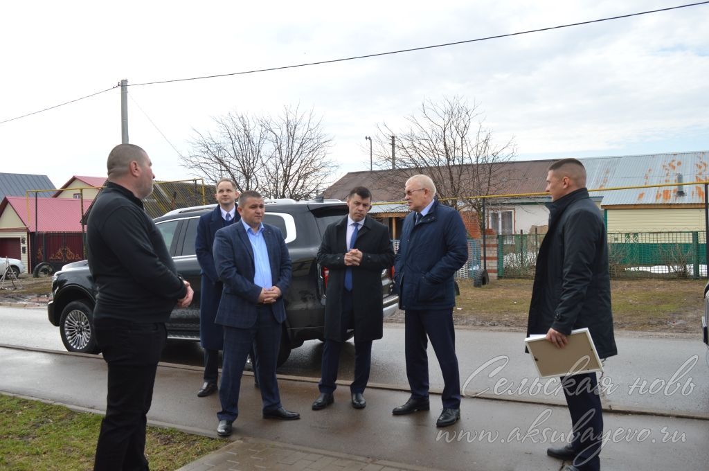 Аксубай районында Дәүләт Думасы депутаты Олег Морозов булды