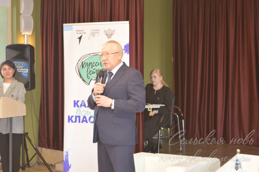 Аксубай районында Дәүләт Думасы депутаты Олег Морозов булды