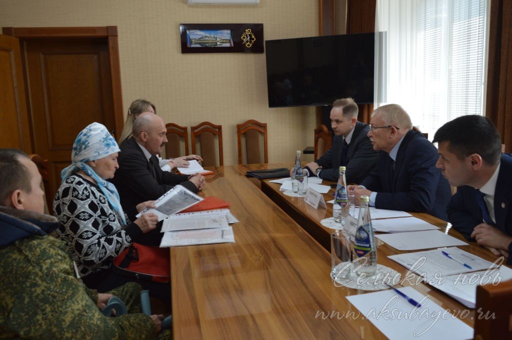 Аксубай районында Дәүләт Думасы депутаты Олег Морозов булды