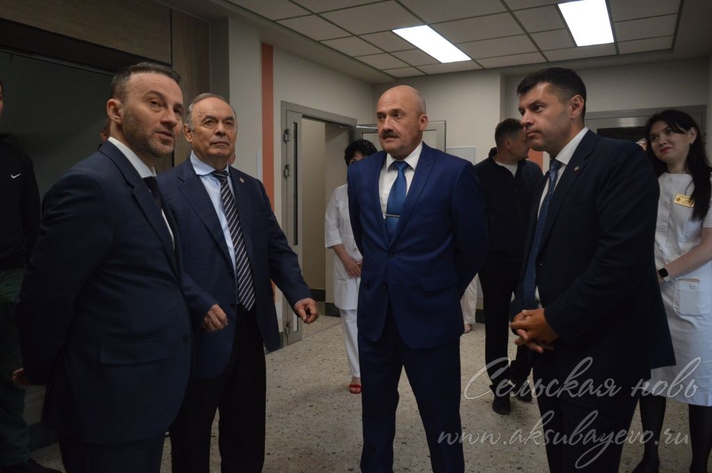 Открытие терапевтического корпуса в Аксубаеве после капремонта