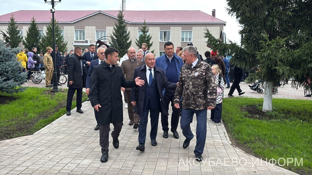 В Аксубаеве открыли ледовый дворец, два парка и Центр молодежных инициатив 10.09.2026