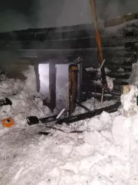 В Аксубаевском районе при пожаре пострадал гараж