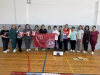 Учителя Кривоозерской школы Аксубаевского района сдали нормативы ГТО