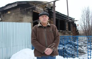 Аксубай районыннан Эчке эшләр министрлыгы ветераны янгын вакытында авылдашының гаиләсен коткарган