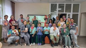 Этно-час «Живая нить фольклора» прошел в библиотеке для воспитанников центра «Нежность»