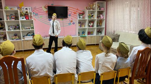 В приюте «Мечта» прошла гостиная «Правнуки победителей»