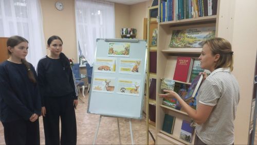 Аксубай китапханәсендә табигатькә сакчыл караш турында сөйләштеләр
