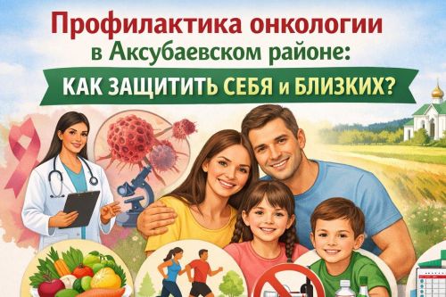 Профилактика онкологии в Аксубаевском районе: как защитить себя и близких