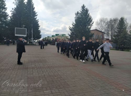В Аксубаеве прошла первая репетиция парада Победы
