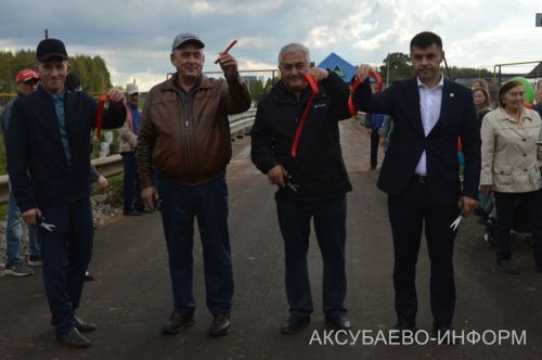 Праздник с новым асфальтом: в деревне Кисы Аксубаевского района открыли долгожданную дорогу
