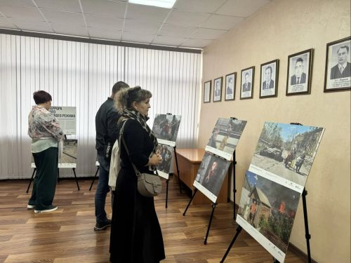 «Украина неонацист режимының террор хроникасы» дип аталган фотокүргәзмә ачылды