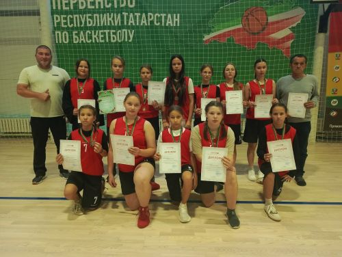 Аксубаевские баскетболистки выиграли бронзу