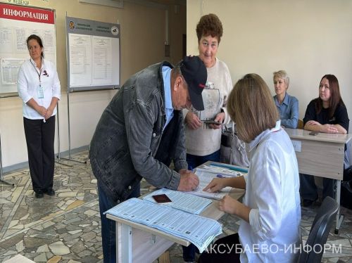 Аксубаевский район голосует за стабильность
