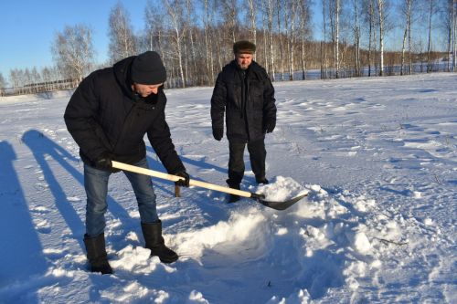 Аксубай басуларында уҗымнар уңышлы кышлый