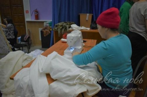 Аксубай районы госпитальләргә гуманитар ярдәм җибәрә
