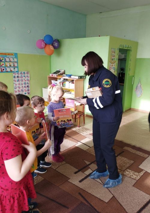 В сельской школе прошло мероприятие по профилактике детского травматизма на дороге
