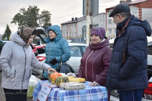 Аксубаевцы пополнили зимние запасы на сельхозярмарке