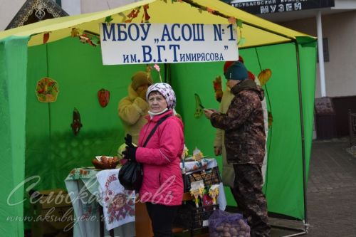 Аксубаевцы пополнили зимние запасы на сельхозярмарке