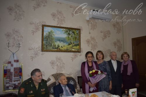 Аксубаевец, солдат Победы отметил 100-летие