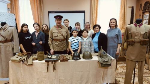 Встреча в краеведческом музее