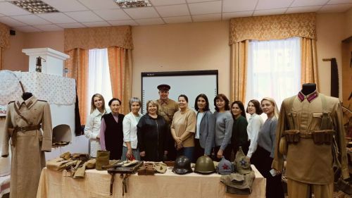 Встреча в краеведческом музее