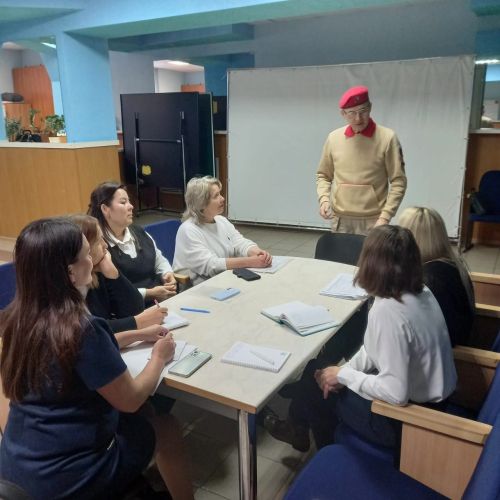 Советники директоров школ встретились с руководителями детских общественных организаций района